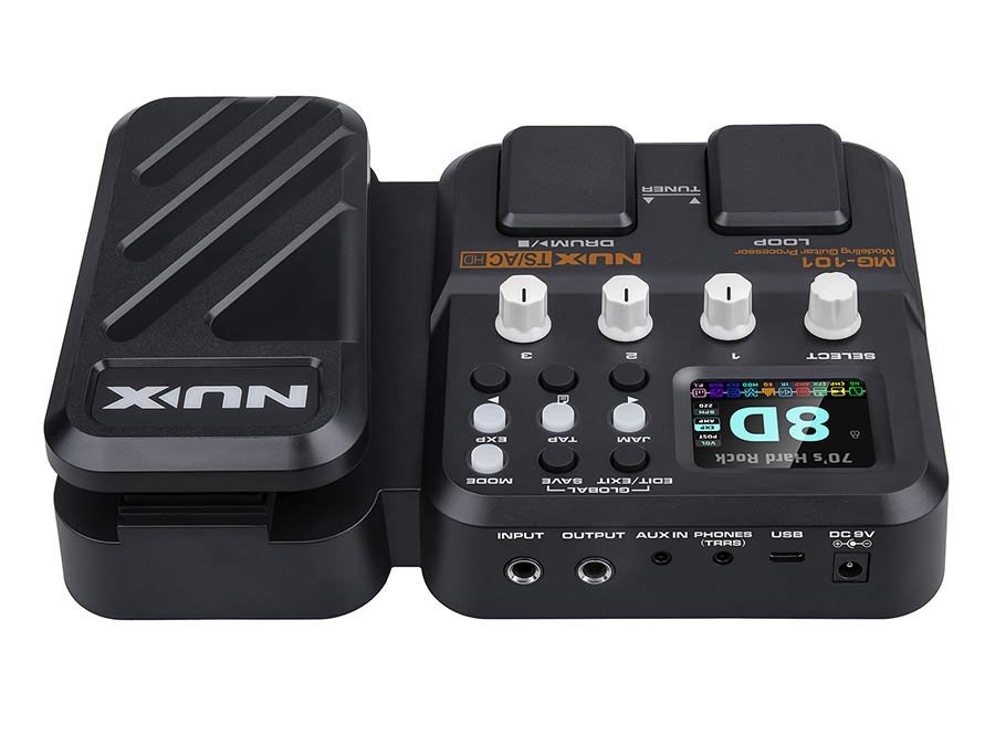 guitar amp modeling processor and multi effect with drum machine and phrase looper, compact - Afbeelding 7