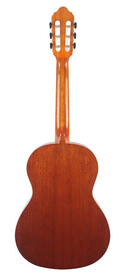 classic guitar with hybrid neck 3/4, sitka spruce & mahogany, classic sunburst high gloss - Afbeelding 4