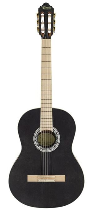 Valencia Series 300 Klassieke gitaar 4/4 sitka spruce mahogany, black