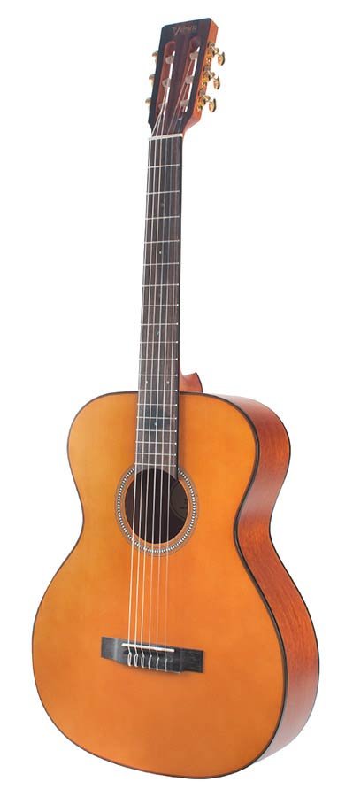 nylon string auditorium guitar, sitka spruce & nato, vintage natural - Afbeelding 3