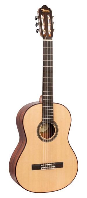 classic guitar with hybrid neck 4/4, solid sitka spruce & mahogany, natural