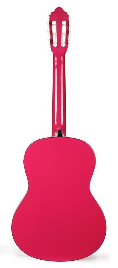 classic guitar, linden body, maple fb, pink sunburst - Afbeelding 4