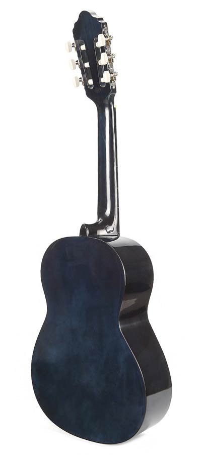 classic guitar 1/2, linden body, maple fb, blue sunburst - Afbeelding 2