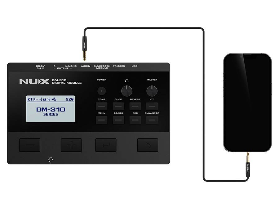 all mesh head digital drum kit, 10S-8-8-10-12HH-12C-14R, multi-track USB audio recording - Afbeelding 15