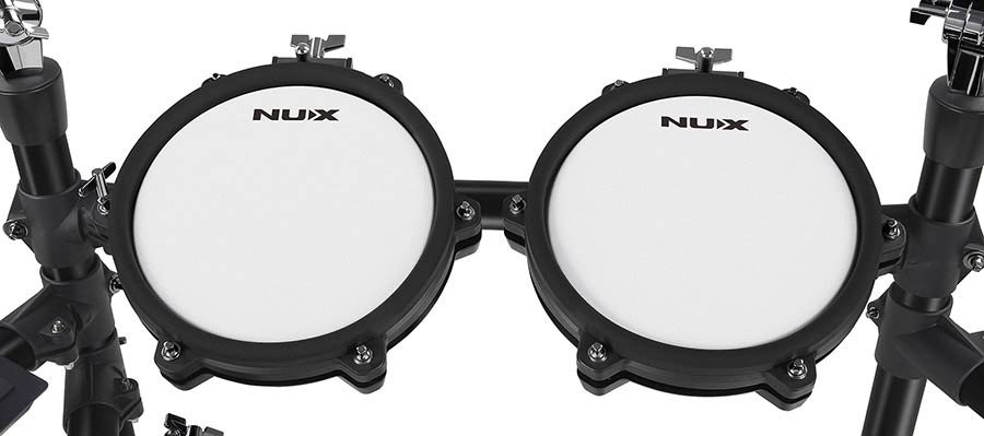 all mesh head digital drum kit, 10S-8-8-10-12HH-12C-14R, multi-track USB audio recording - Afbeelding 4