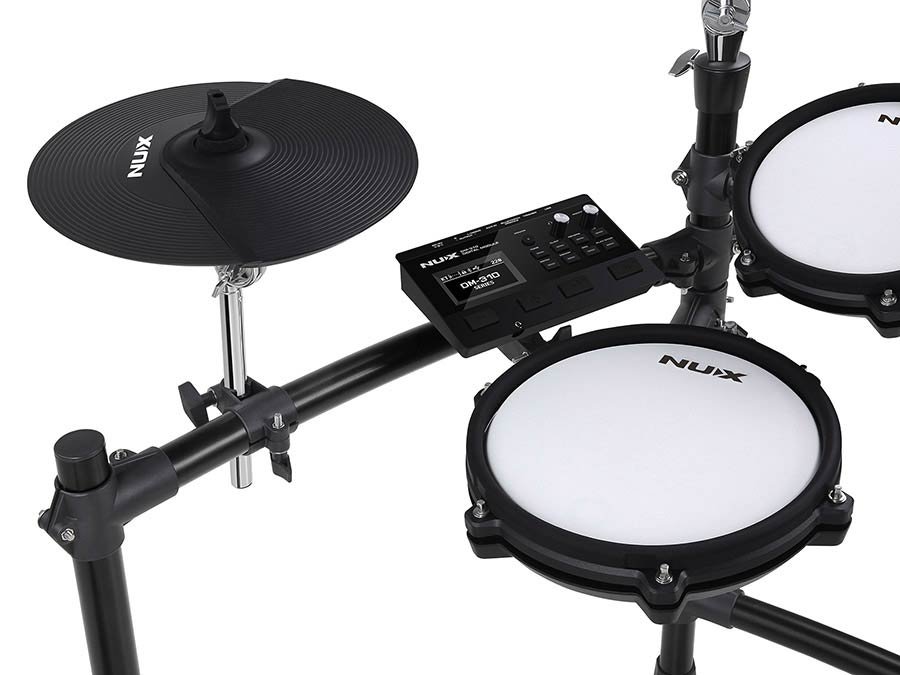 all mesh head digital drum kit, 10S-8-8-10-12HH-12C-14R, multi-track USB audio recording - Afbeelding 5