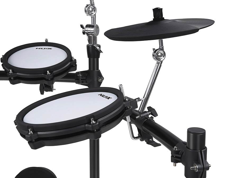 all mesh head digital drum kit, 10S-8-8-10-12HH-12C-14R, multi-track USB audio recording - Afbeelding 6