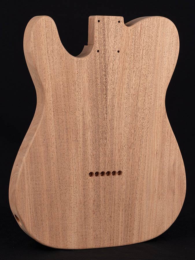vintage body Teaser thinline model (made in Germany), 2 piece khaya mahogany - Afbeelding 2