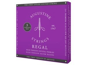 Blue string set classic, high tension trebles & high tension basses - 3-PACK