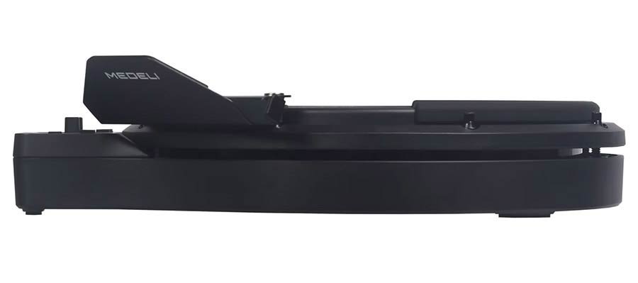 portable digital drum coach/extension pad, 10" mesh head, Bluetooth, 55 sounds,+ dual trigger input - Afbeelding 4