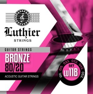 string set acoustic 80 -20 bronze wound, 011 -052