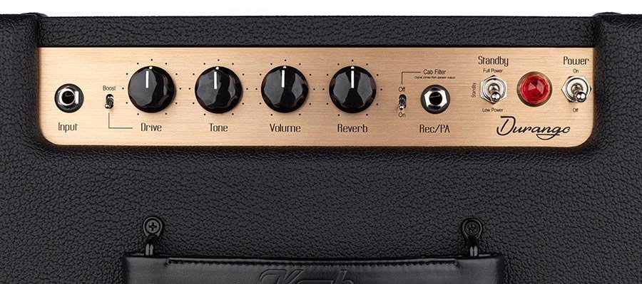 guitar amplifier "Durango 12", 12W combo, 1x12" VG1260 - black silver - Afbeelding 4