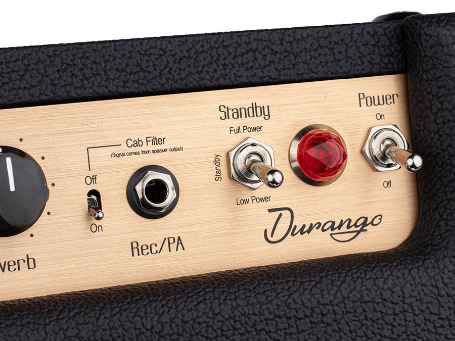 guitar amplifier "Durango 12", 12W combo, 1x12" VG1260 - black silver - Afbeelding 7