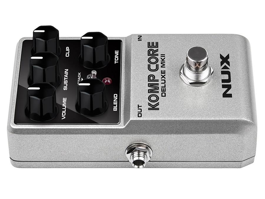fully analog compressor pedal KOMP CORE DELUXE MKII with blend and clip controls - Afbeelding 3