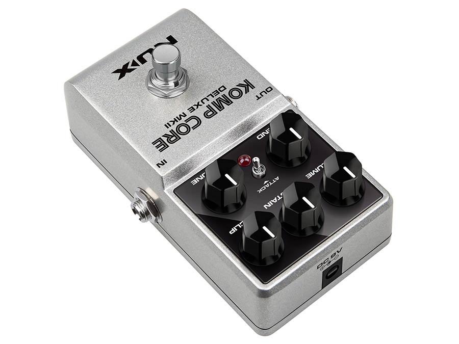 fully analog compressor pedal KOMP CORE DELUXE MKII with blend and clip controls - Afbeelding 6
