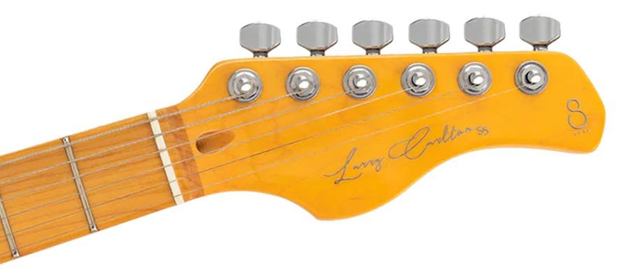 alder electric guitar S-style 3 tone sunburst - Afbeelding 5