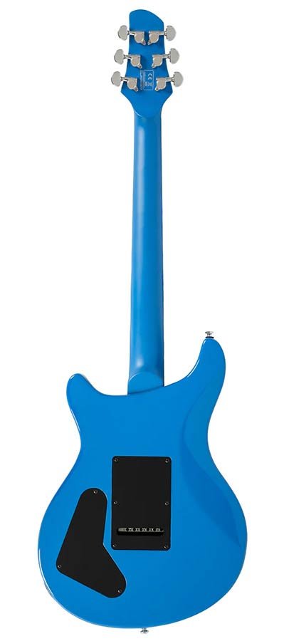 mahogany electric guitar midnight blue - Afbeelding 2