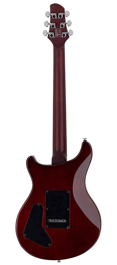 mahogany+maple top electric guitar metallic gold - Afbeelding 2
