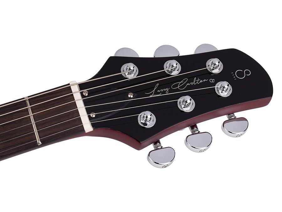 mahogany+maple top electric guitar metallic gold - Afbeelding 7