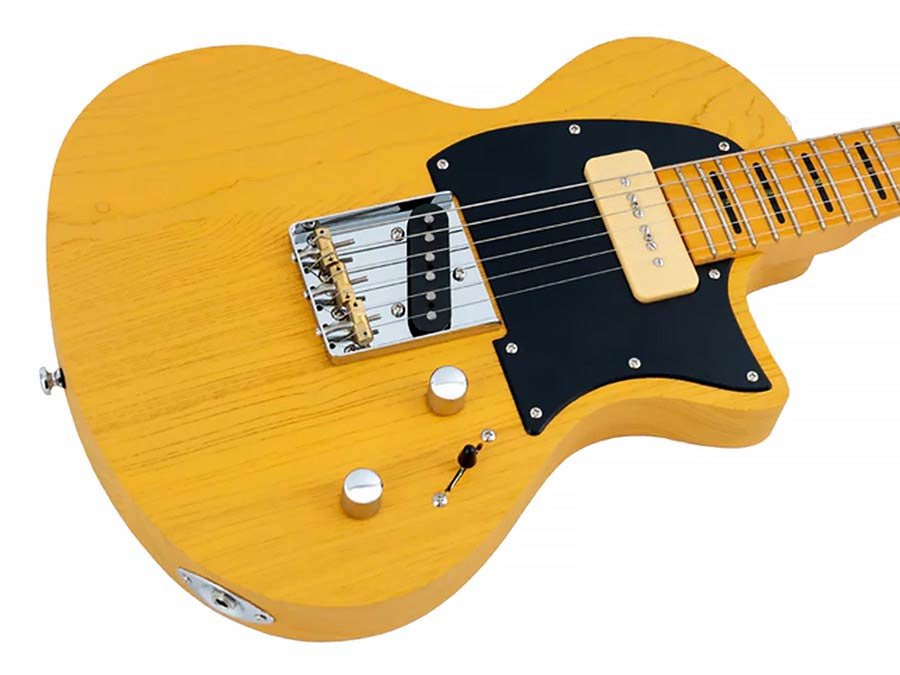 swamp ash electric guitar butterscotch blonde - Afbeelding 4