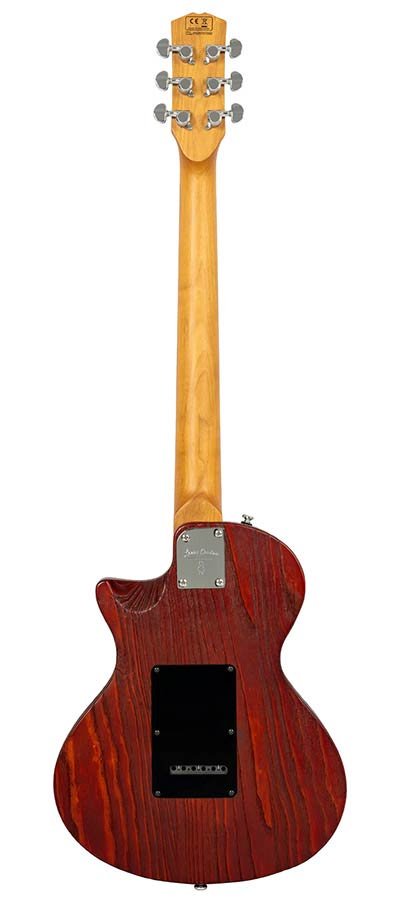 swamp ash electric guitar tobacco sunburst - Afbeelding 2