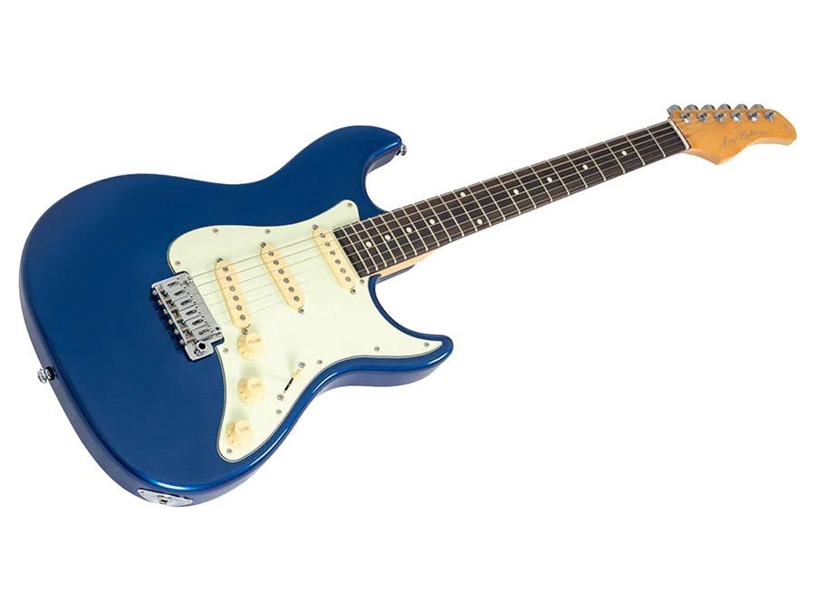 electric guitar S-style dark navy - Afbeelding 3