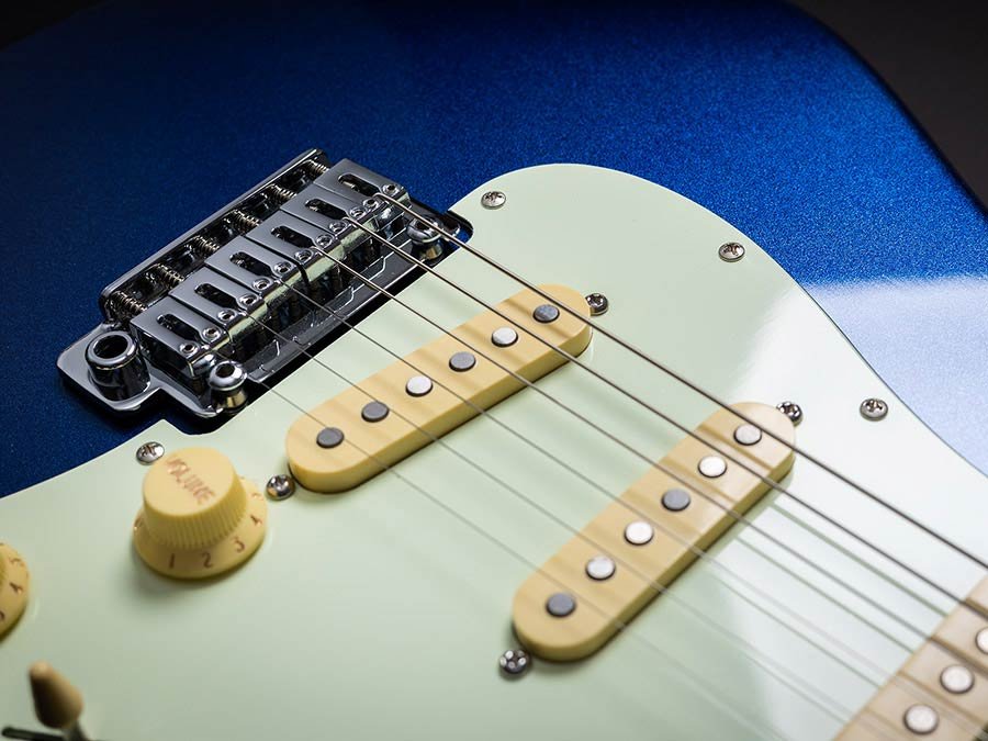 electric guitar S-style dark navy - Afbeelding 6