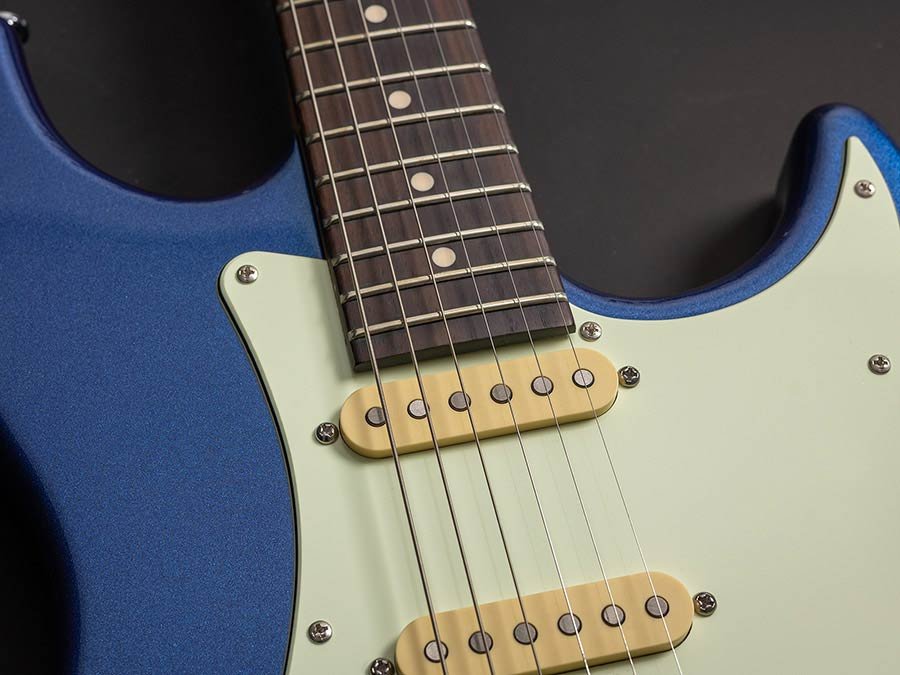 electric guitar S-style dark navy - Afbeelding 8