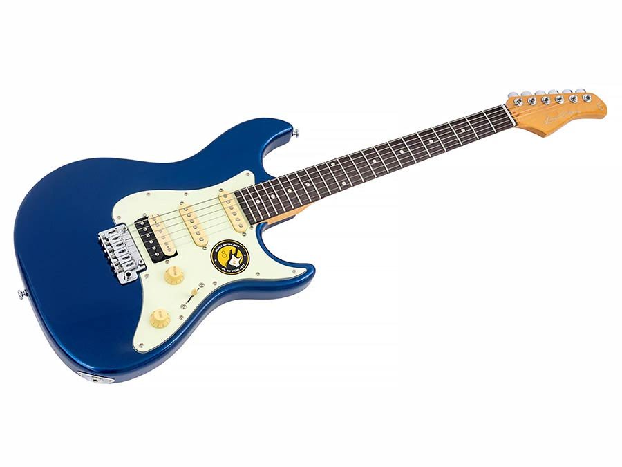 electric guitar S-style dark navy - Afbeelding 3