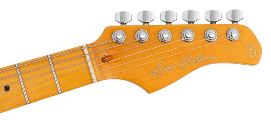 electric guitar S-style 3-tone sunburst - Afbeelding 5