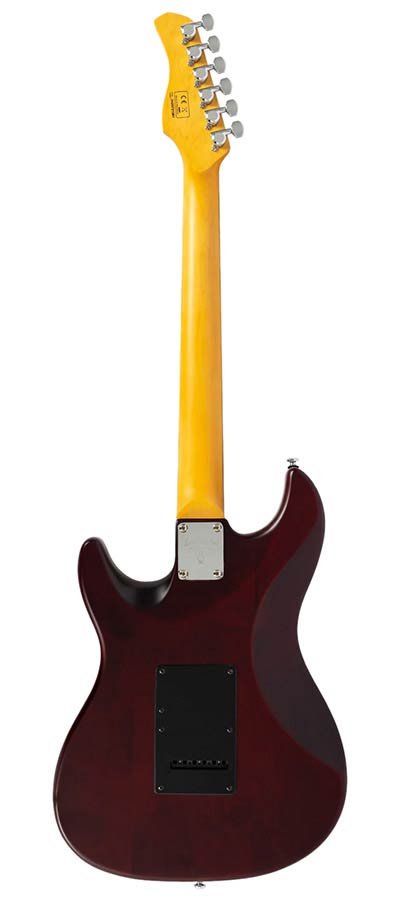 electric guitar S-style natural satin - Afbeelding 2