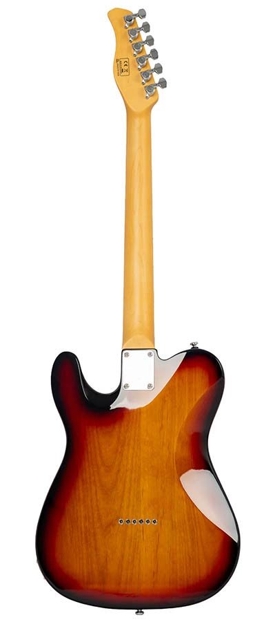electric guitar T-style 3-tone sunburst - Afbeelding 2
