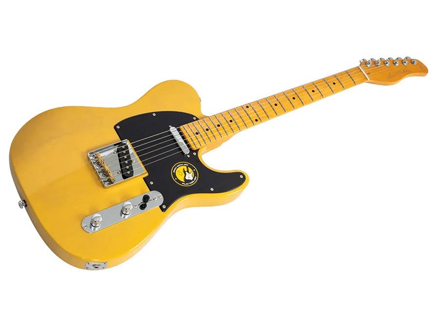 electric guitar T-style butterscotch blonde - Afbeelding 3