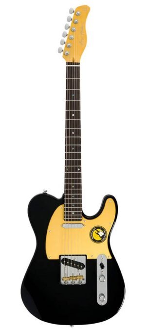 electric guitar T-style black