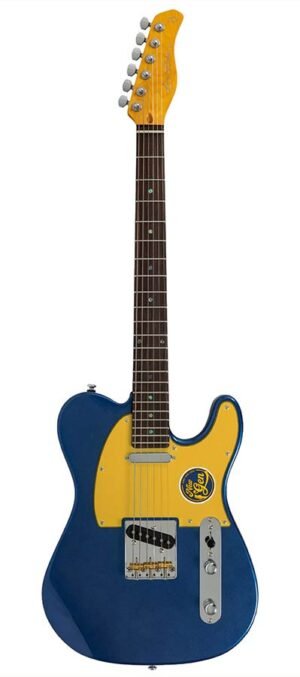 electric guitar T-style dark navy