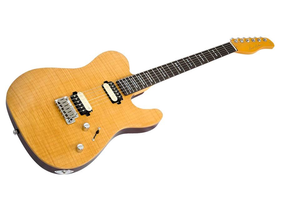electric guitar T-style natural satin - Afbeelding 3