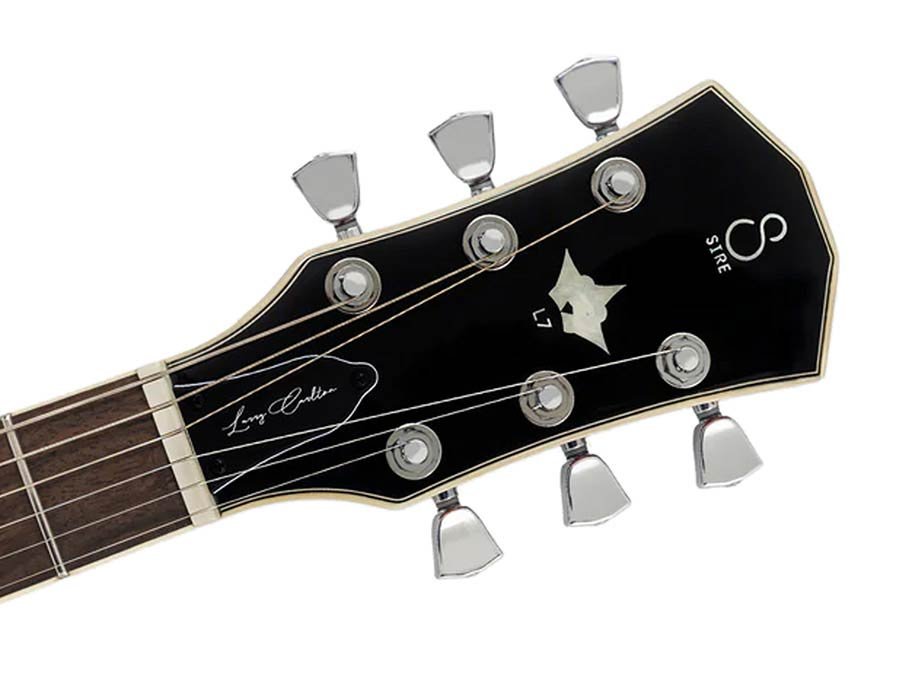 electric guitar L-style candy apple red - Afbeelding 5
