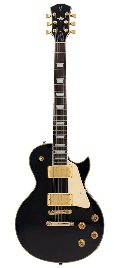 electric guitar L-style black