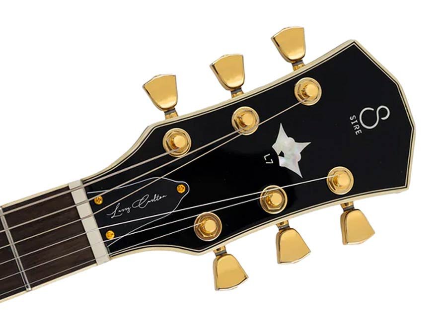electric guitar L-style black - Afbeelding 5