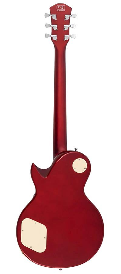 electric guitar L-style candy apple red - Afbeelding 2