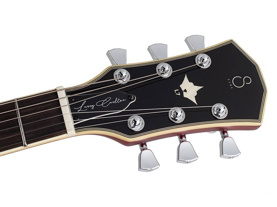 electric guitar L-style candy apple red - Afbeelding 8