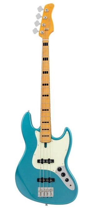 alder 4-string passive bass guitar tide pool