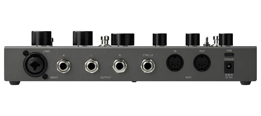 multi-track (32 bit stereo) looper pedal with drum patterns and effects, 12 hrs recording - Afbeelding 3