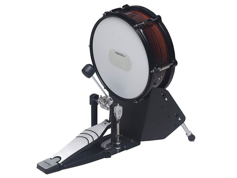 digital drum kit, all mesh head compact shells, 12" kick, all hardware included, vintage rosewood - Afbeelding 13