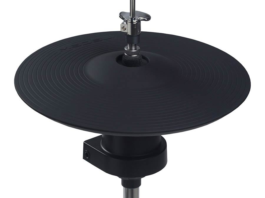 digital drum kit, all mesh head fullsize wooden shells, 20" kick, all hardware included, blackwood - Afbeelding 14