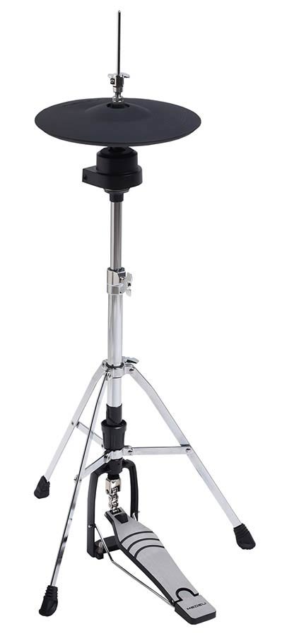 digital drum kit, all mesh head fullsize wooden shells, 20" kick, all hardware included, blackwood - Afbeelding 15