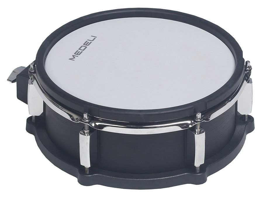digital drum kit, all mesh head fullsize wooden shells, 20" kick, all hardware included, blackwood - Afbeelding 10