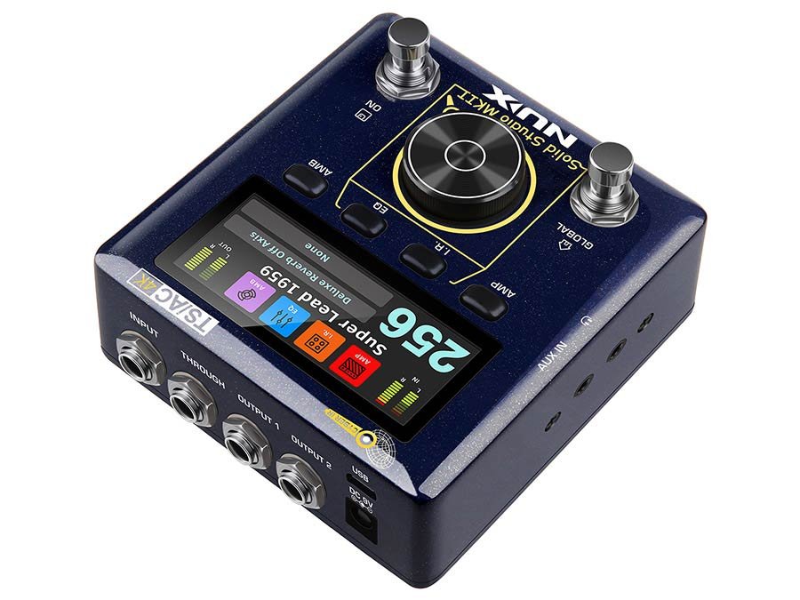 SOLID STUDIO MKII dual amp sim & stereo IR loader, ambience FX, USB audio, MIDI, phones - Afbeelding 4