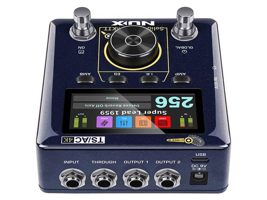 SOLID STUDIO MKII dual amp sim & stereo IR loader, ambience FX, USB audio, MIDI, phones - Afbeelding 5