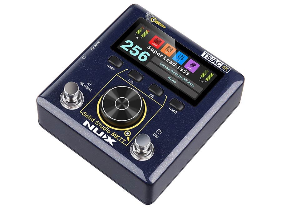 SOLID STUDIO MKII dual amp sim & stereo IR loader, ambience FX, USB audio, MIDI, phones - Afbeelding 8